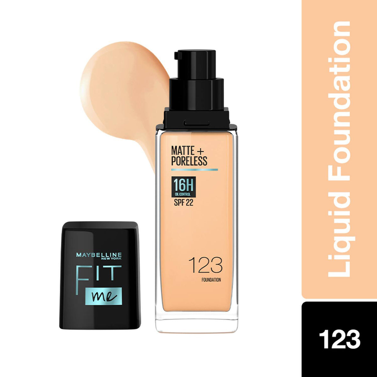 Maybelline Fit Me Matte + Poreless Liquid Foundation 30Ml