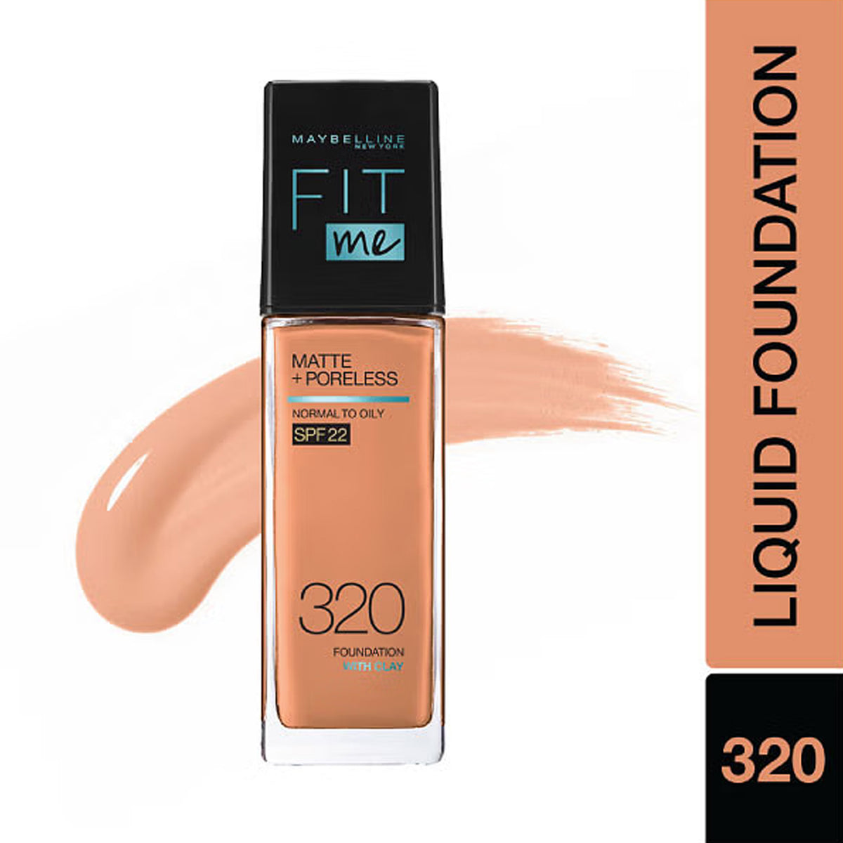 Maybelline Fit Me Matte + Poreless Liquid Foundation 30Ml