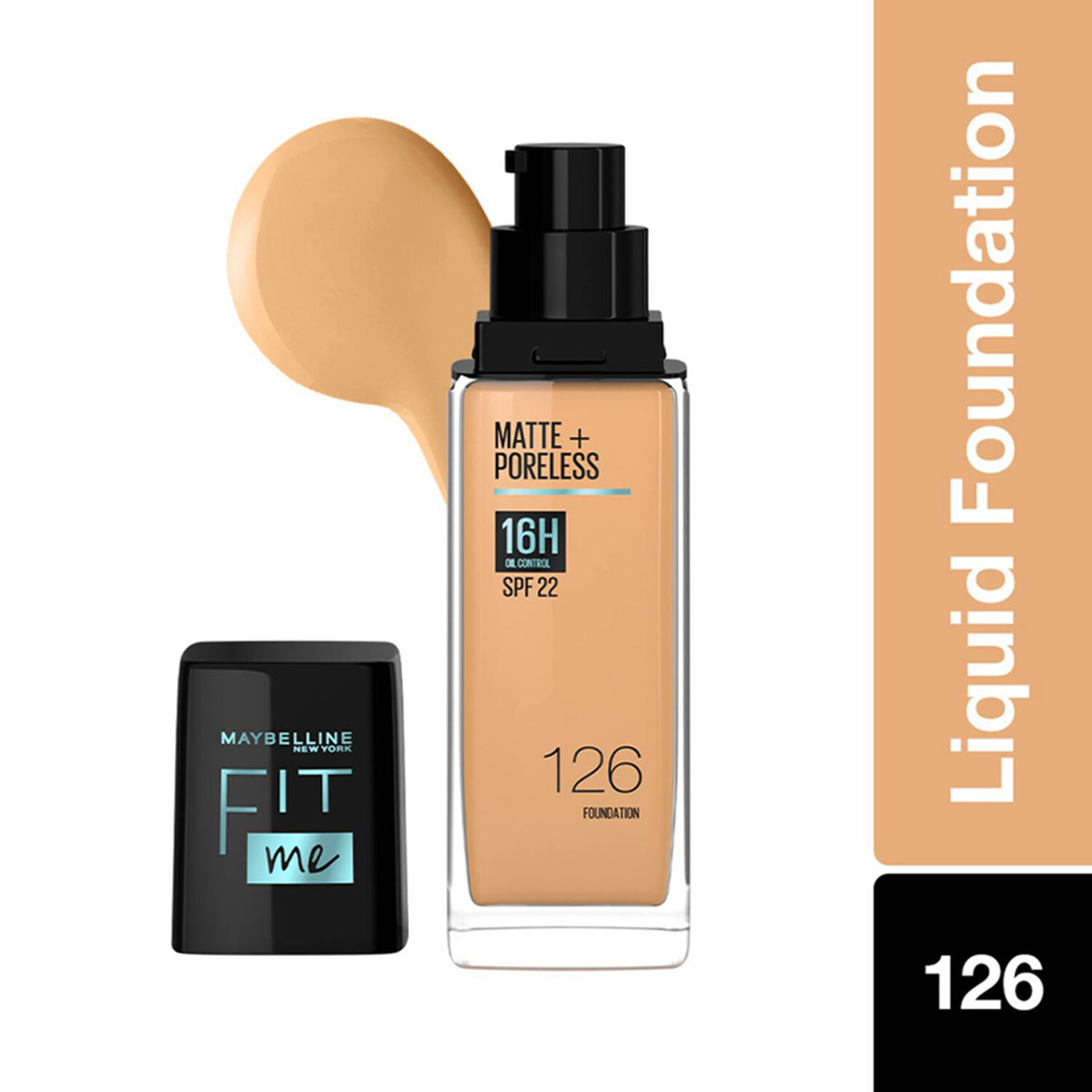 Maybelline Fit Me Matte + Poreless Liquid Foundation 30Ml