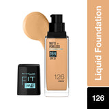 Maybelline Fit Me Matte + Poreless Liquid Foundation 30Ml