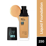 Maybelline Fit Me Matte + Poreless Liquid Foundation 30Ml