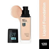 Maybelline Fit Me Matte + Poreless Liquid Foundation 30Ml