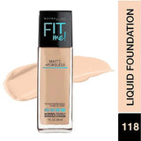 Maybelline Fit Me Matte + Poreless Liquid Foundation 30Ml