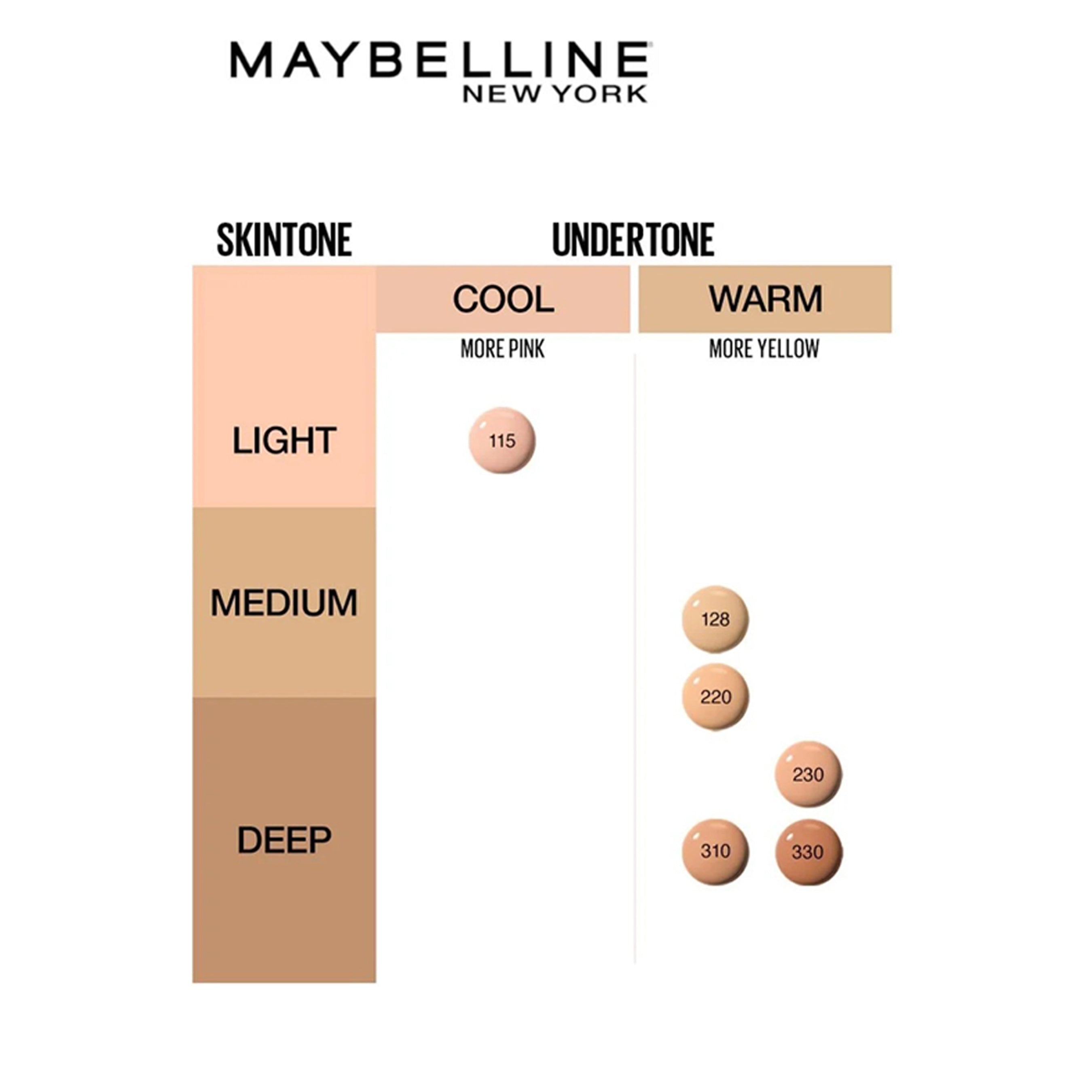 Maybelline Fit Me Matte + Poreless Liquid Foundation Tube 18Ml
