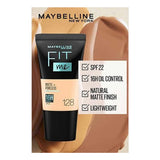 Maybelline Fit Me Matte + Poreless Liquid Foundation Tube 18Ml