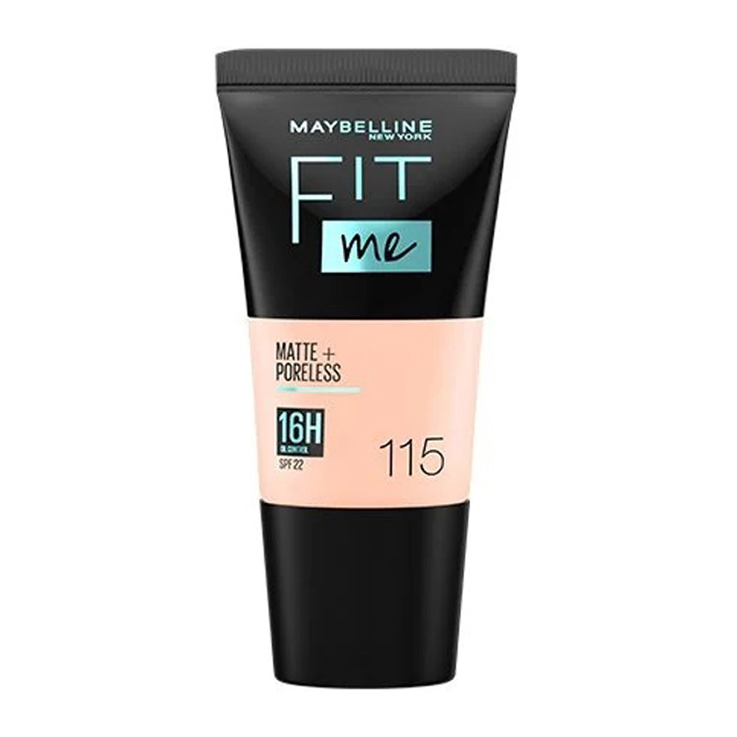 Maybelline Fit Me Matte + Poreless Liquid Foundation Tube 18Ml