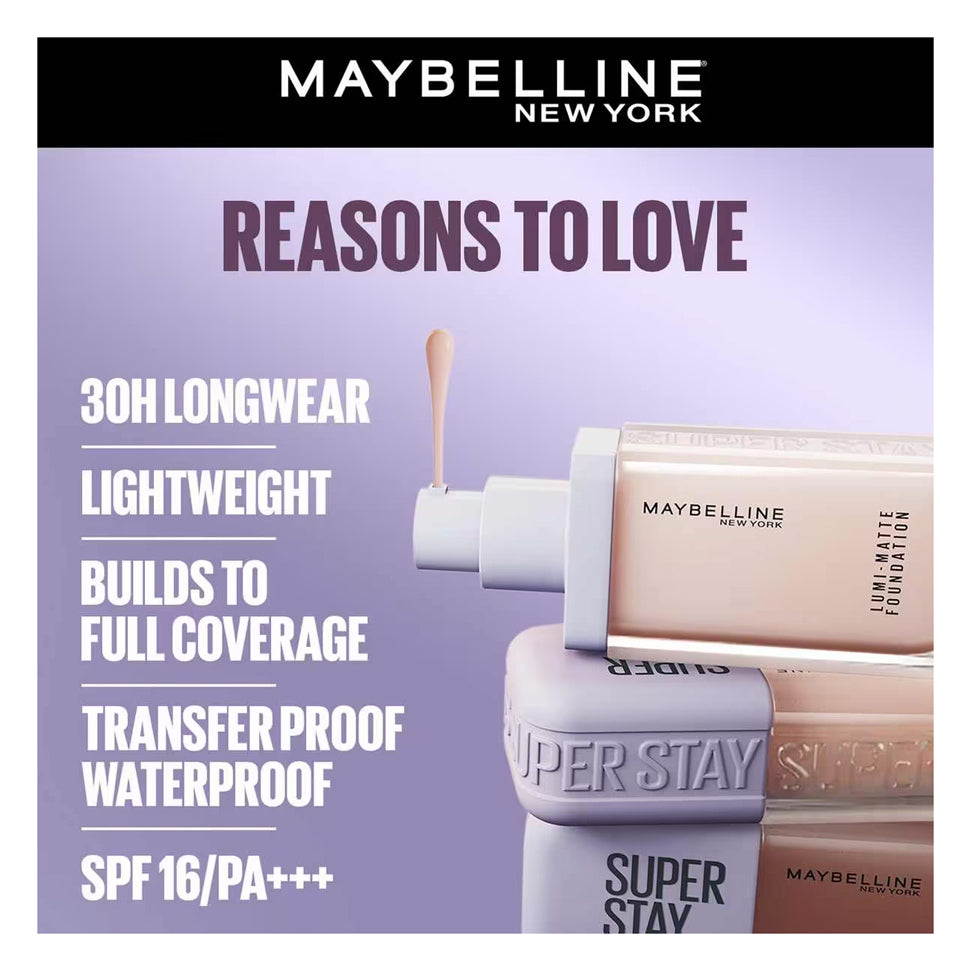 Maybelline Superstay Lumi Matte Foundation 35Ml