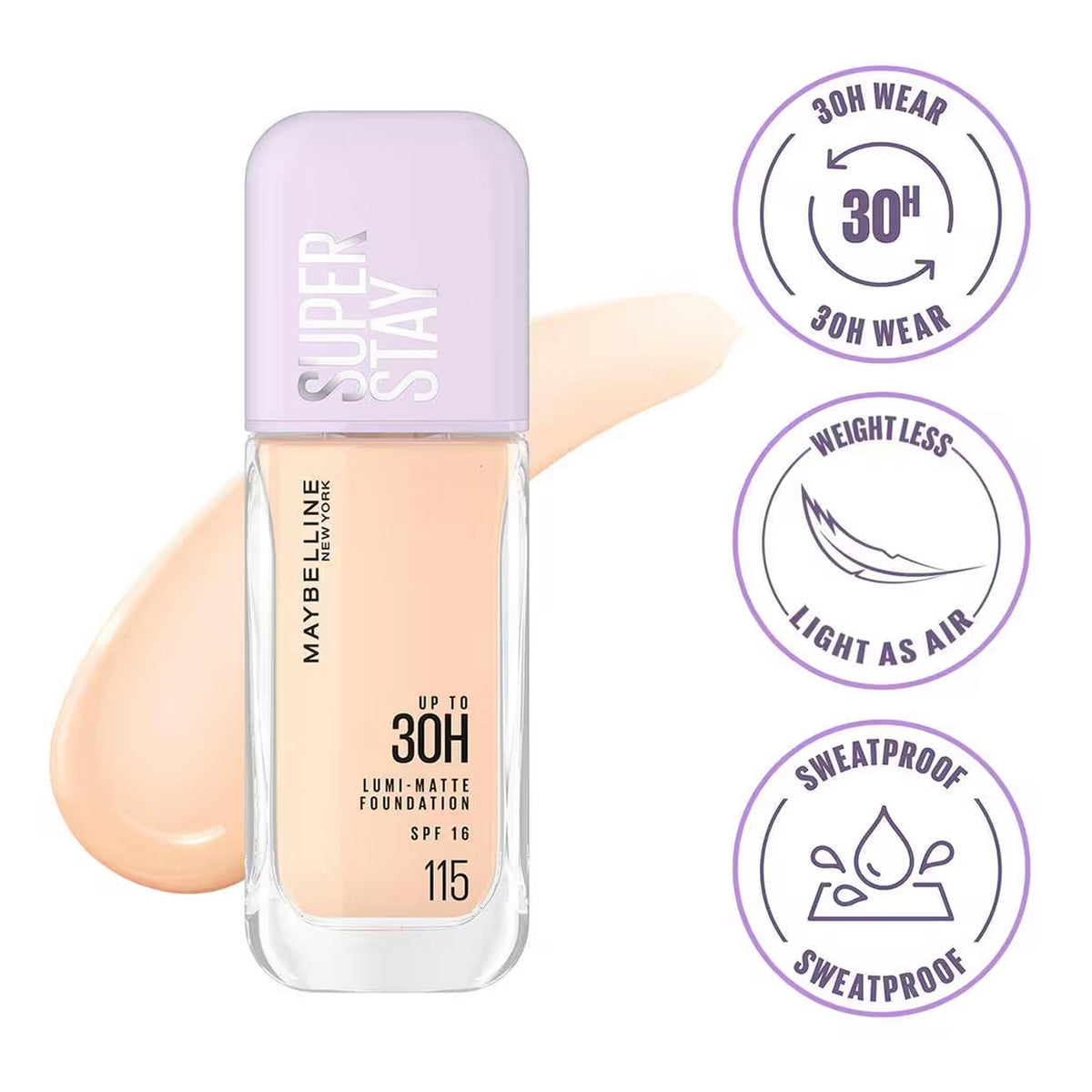 Maybelline Superstay Lumi Matte Foundation 35Ml