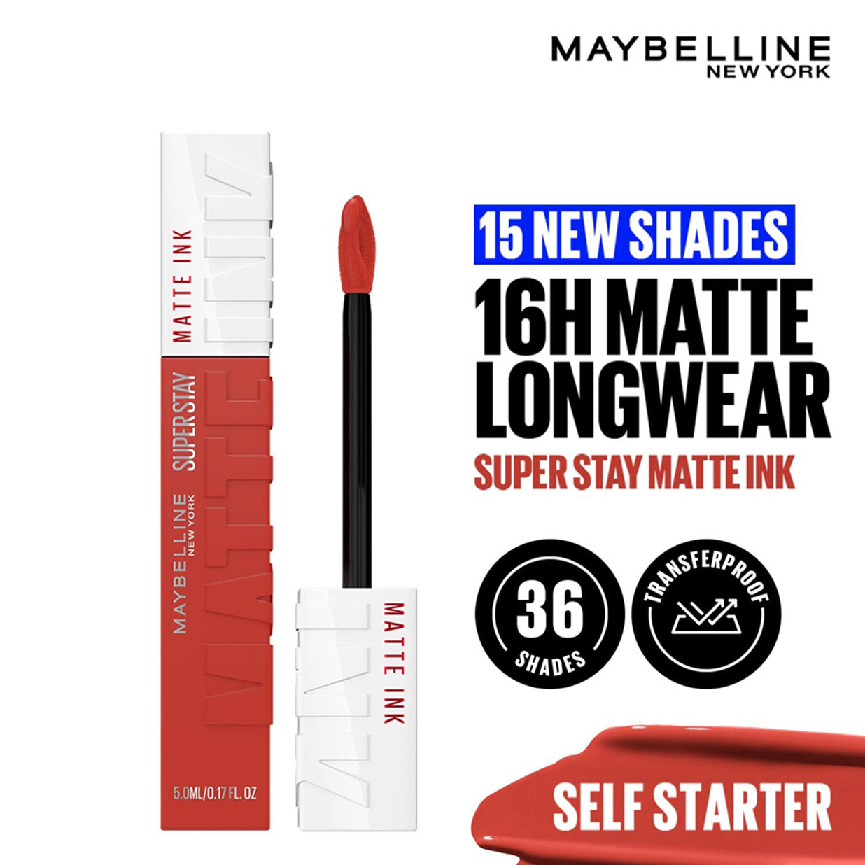 Maybelline Super Stay Matte Ink Liquid Lipstick 5Ml
