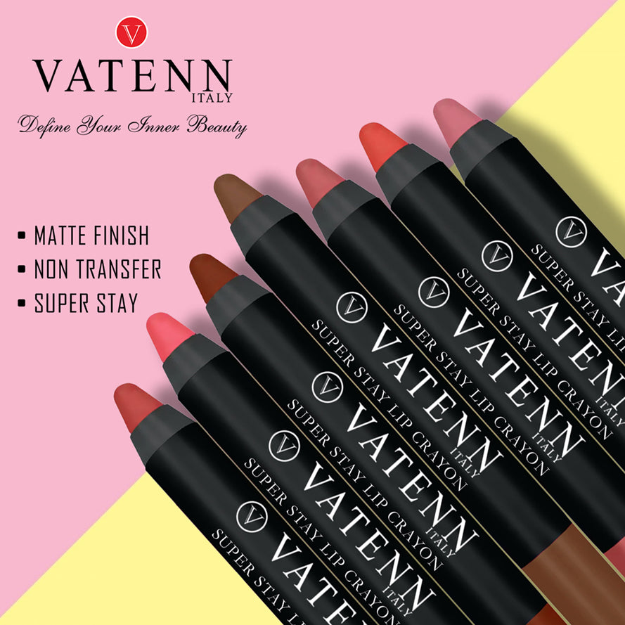 Vatenn Suprt Stay Lip Cryon Lipstick