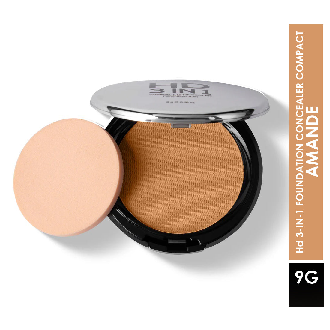 Renee Pro Hd 3-In-1 Foundation Concealer Compact 9G