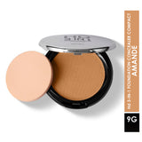 Renee Pro Hd 3-In-1 Foundation Concealer Compact 9G