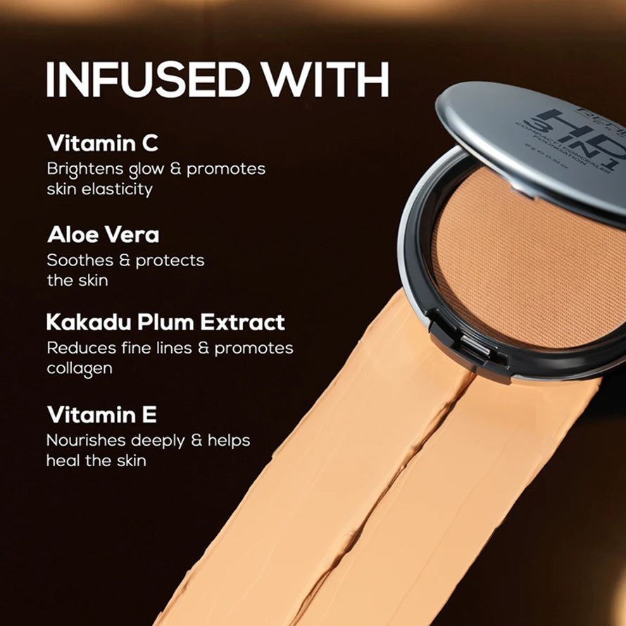 Renee Pro Hd 3-In-1 Foundation Concealer Compact 9G