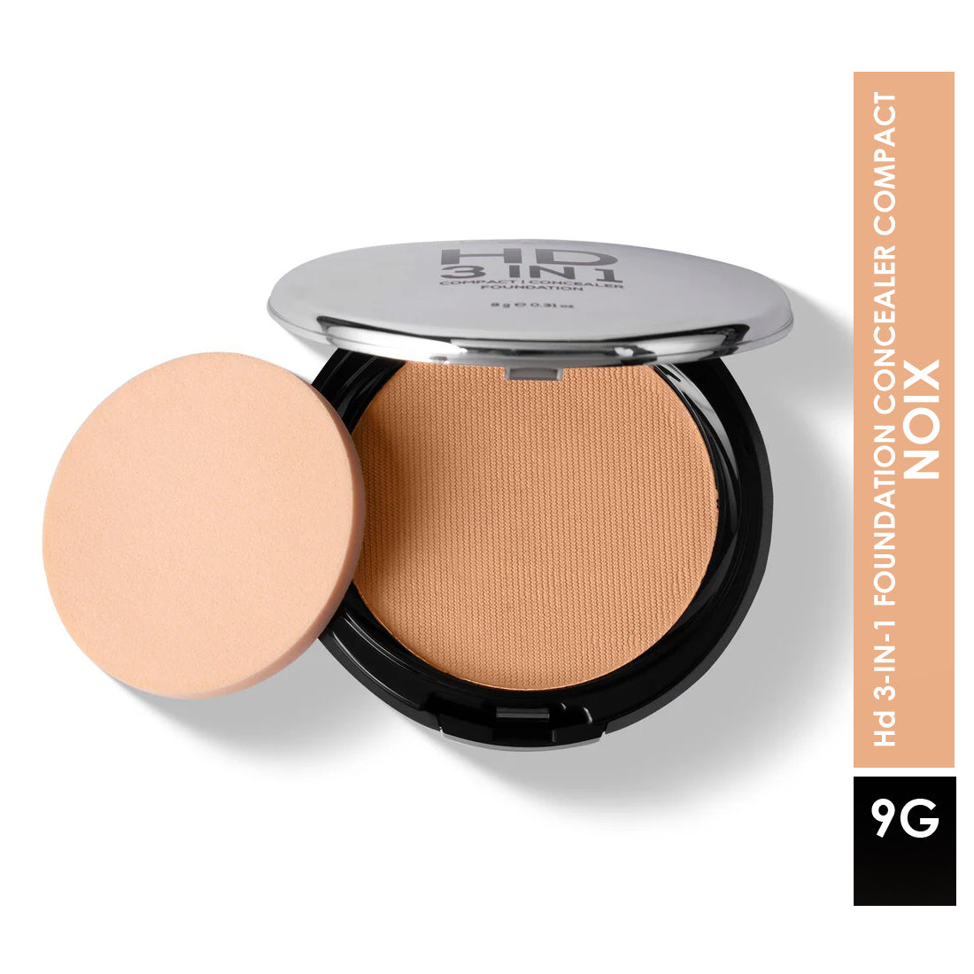 Renee Pro Hd 3-In-1 Foundation Concealer Compact 9G