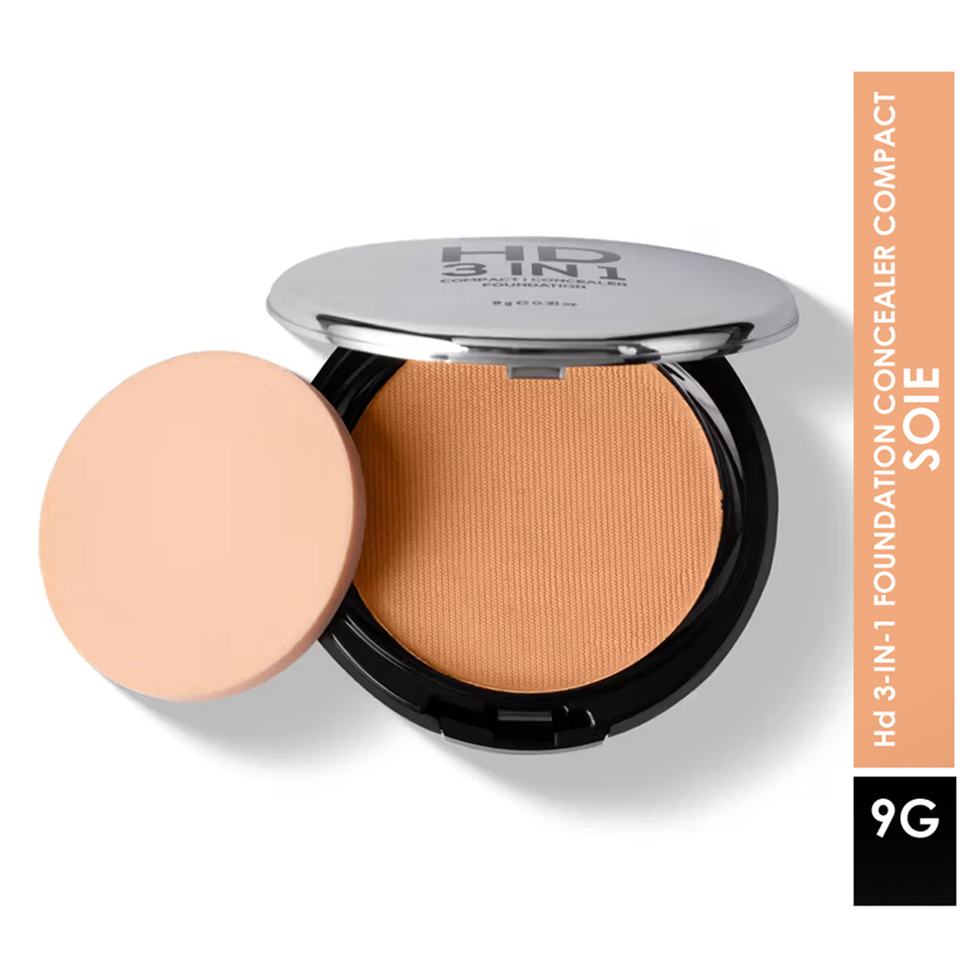 Renee Pro Hd 3-In-1 Foundation Concealer Compact 9G