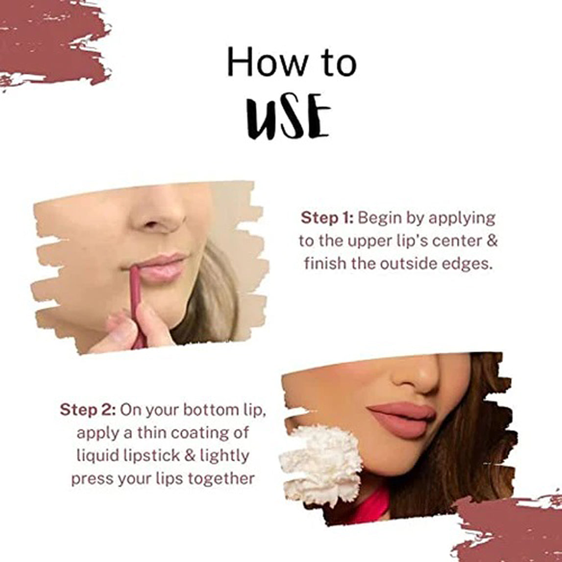 Love Earth Liquid Mousse Liquid Matte Lipstick Set 2*9Ml