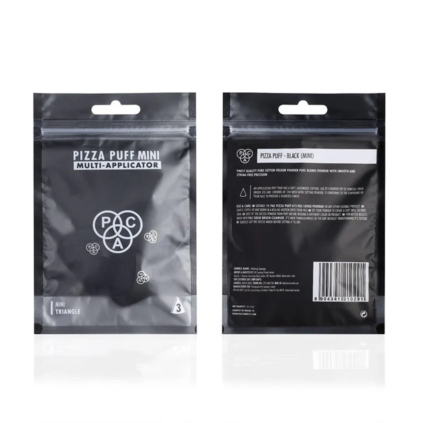 Pac Pizza Puff Black