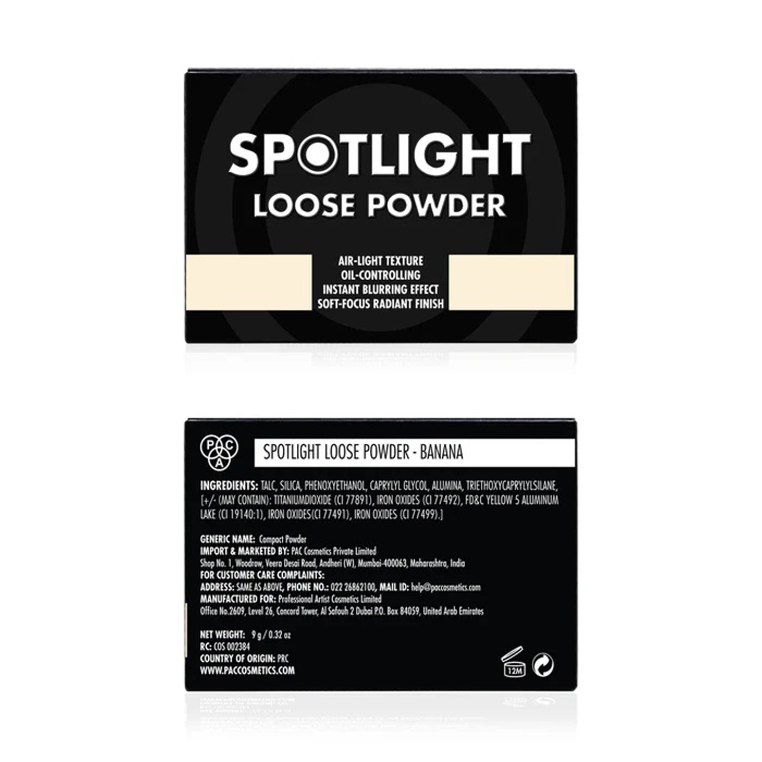 Pac Spotlight Loose Powder 9Gm