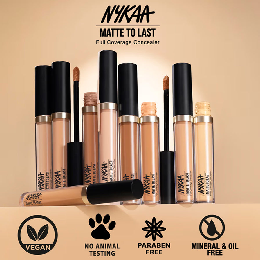 Nykaa Matte To Last Full Coverage Concealer 4.5G