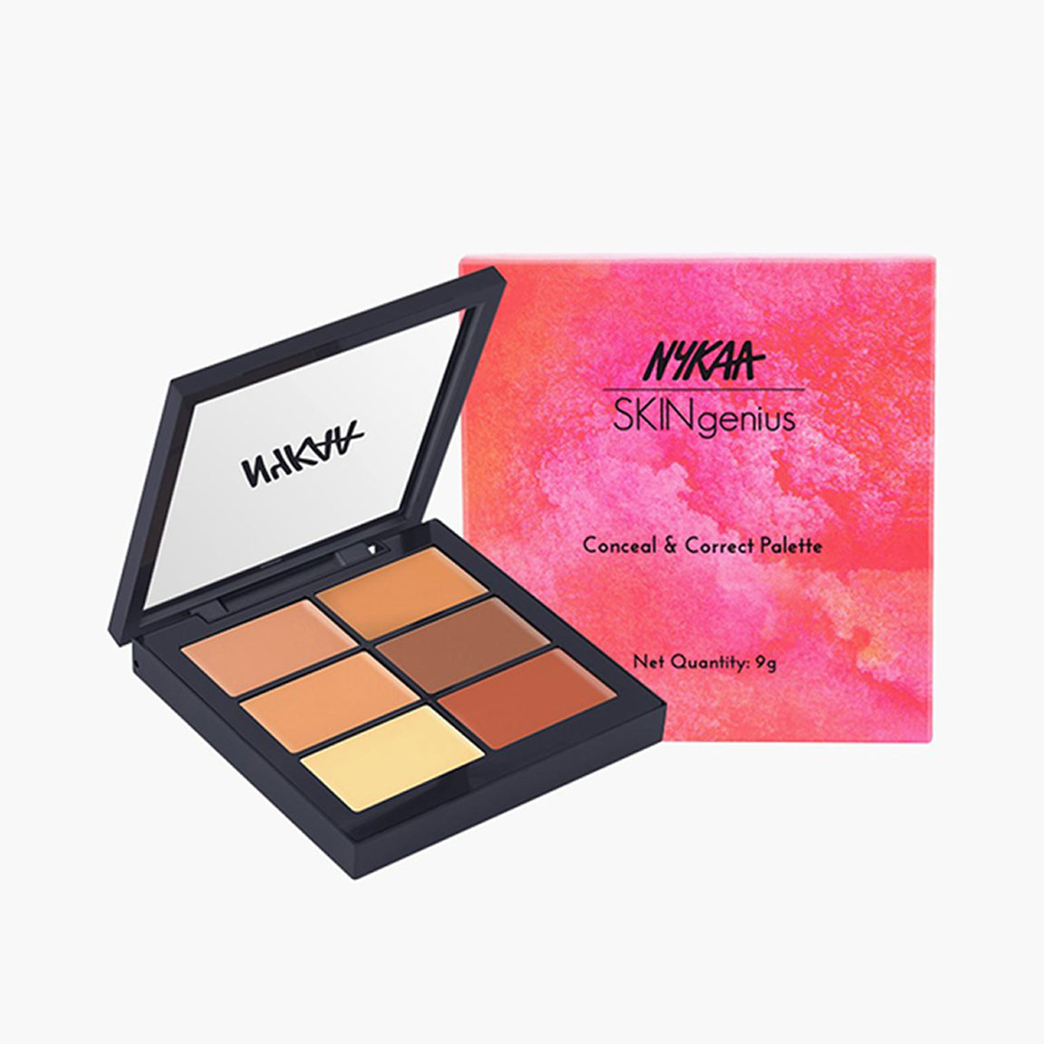 Nykaa Skingenious Concealer & Correcter Palette 9Gm