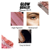 Nykaa Glow Goals Shimmer Brick Highlighter Palette 7.5G