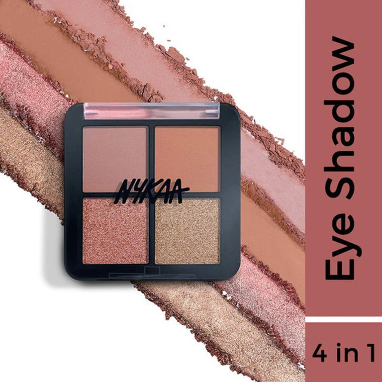 Nykaa Cosmetic Eyes On Me 4 In 1 Quad Eyeshadow Palette 5G