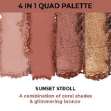 Nykaa Cosmetic Eyes On Me 4 In 1 Quad Eyeshadow Palette 5G