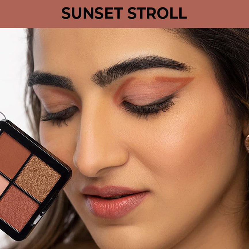 Nykaa Cosmetic Eyes On Me 4 In 1 Quad Eyeshadow Palette 5G