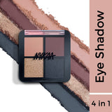 Nykaa Cosmetic Eyes On Me 4 In 1 Quad Eyeshadow Palette 5G