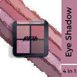 Nykaa Cosmetic Eyes On Me 4 In 1 Quad Eyeshadow Palette 5G