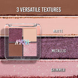 Nykaa Cosmetic Eyes On Me 4 In 1 Quad Eyeshadow Palette 5G