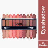 Nykaa Eyes On Me 10-In-1 Eyeshadow Palette 12G