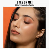 Nykaa Eyes On Me 10-In-1 Eyeshadow Palette 12G