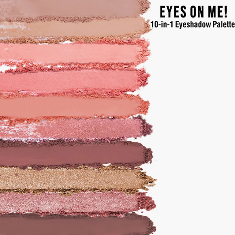 Nykaa Eyes On Me 10-In-1 Eyeshadow Palette 12G