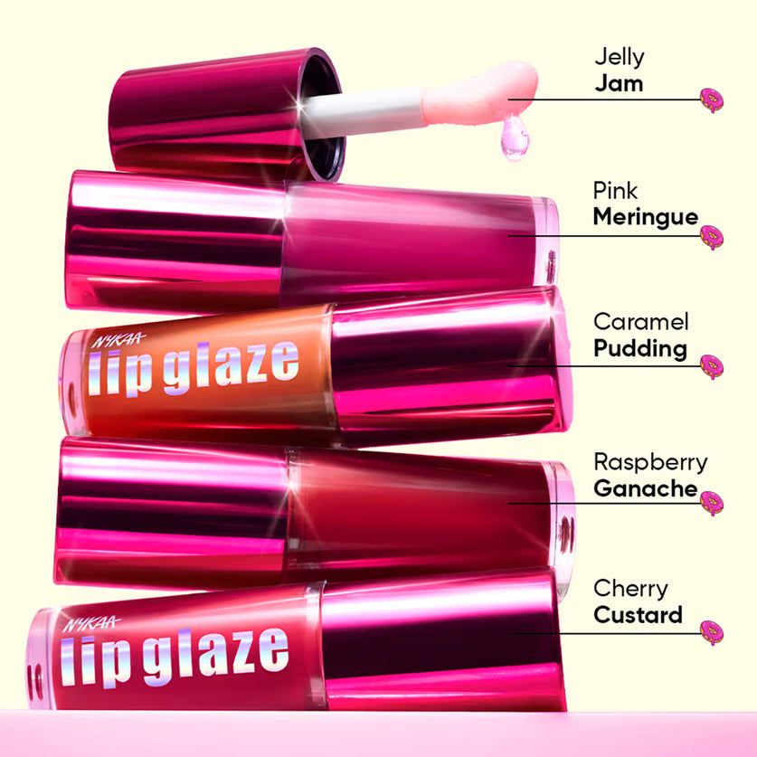 Nykaa Cosmetic Lip Glaze High Pigment Lip Gloss Oil 7Ml