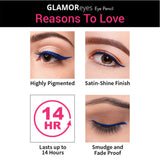Nykaa Glamoreyes Waterproof & Smudgeproof Shimmer Eye Pencil 1.2G
