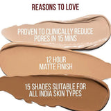 Nykaa Matte To Last Pore Minimizing Foundation 30Ml