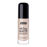 Nykaa All Day Matte Long Wear Liquid Foundation For Normal To Combination Skin 30Ml