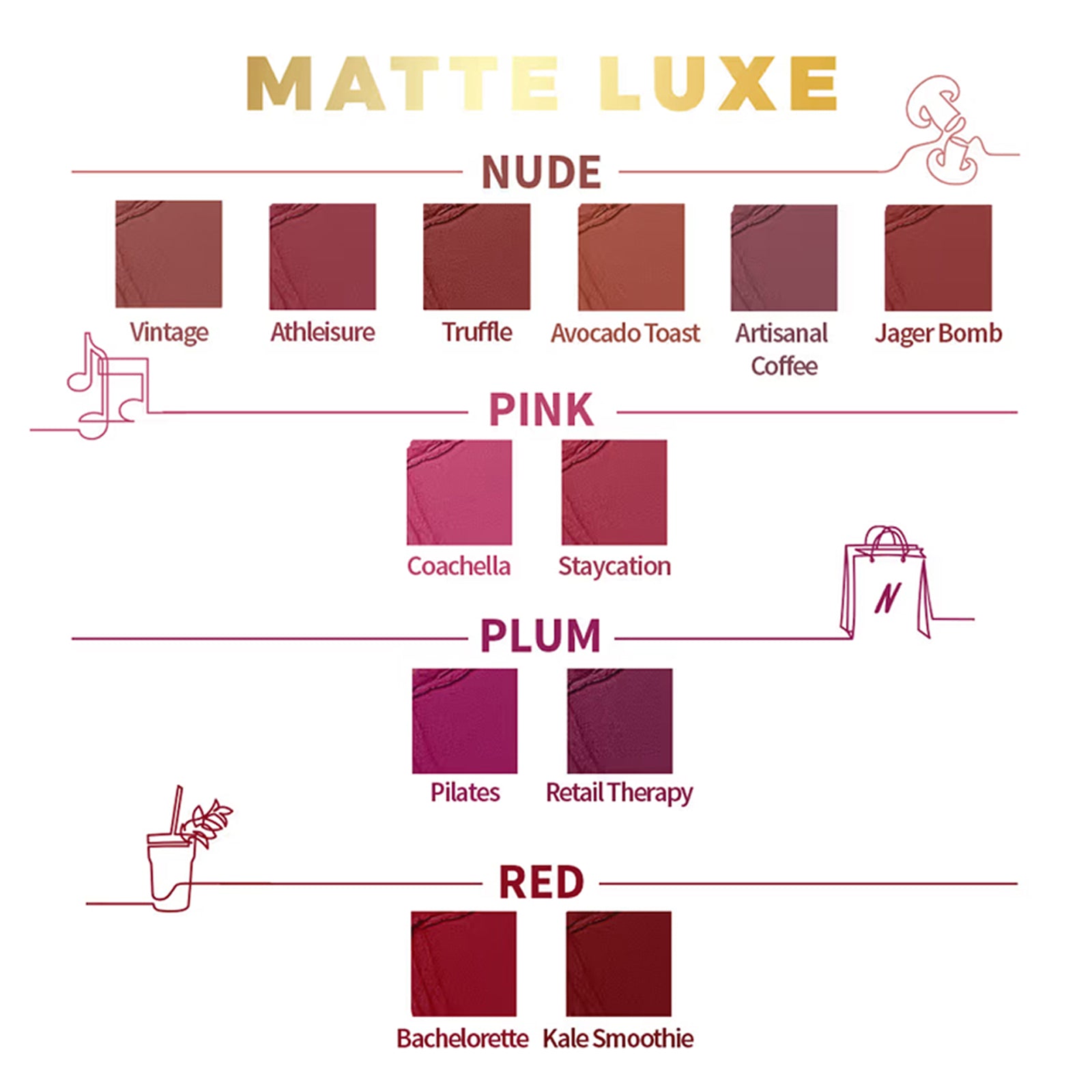 Nykaa Matte Luxe Lipstick 4.8G