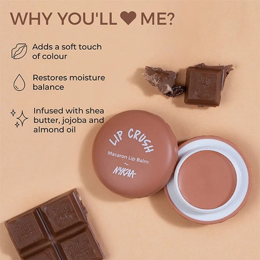 Nykaa Moisturising Macaron Lip Balm With Shea Butter 8G