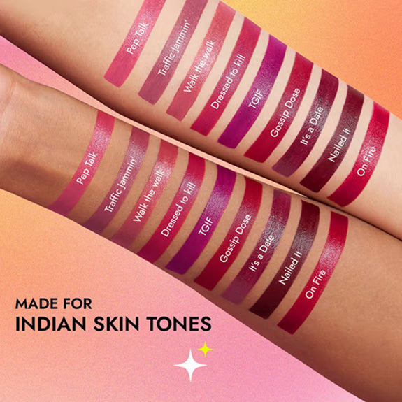 Nykaa So Creme Creamy Matte Lipstick 4.2G