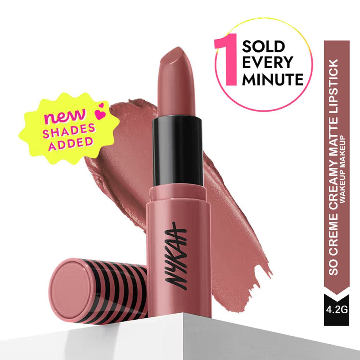 Nykaa So Creme Creamy Matte Lipstick 4.2G