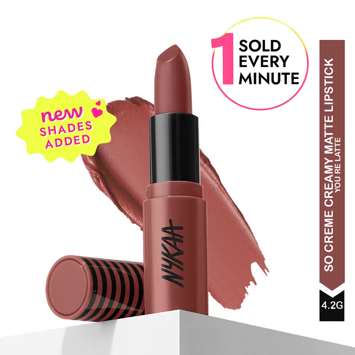 Nykaa So Creme Creamy Matte Lipstick 4.2G
