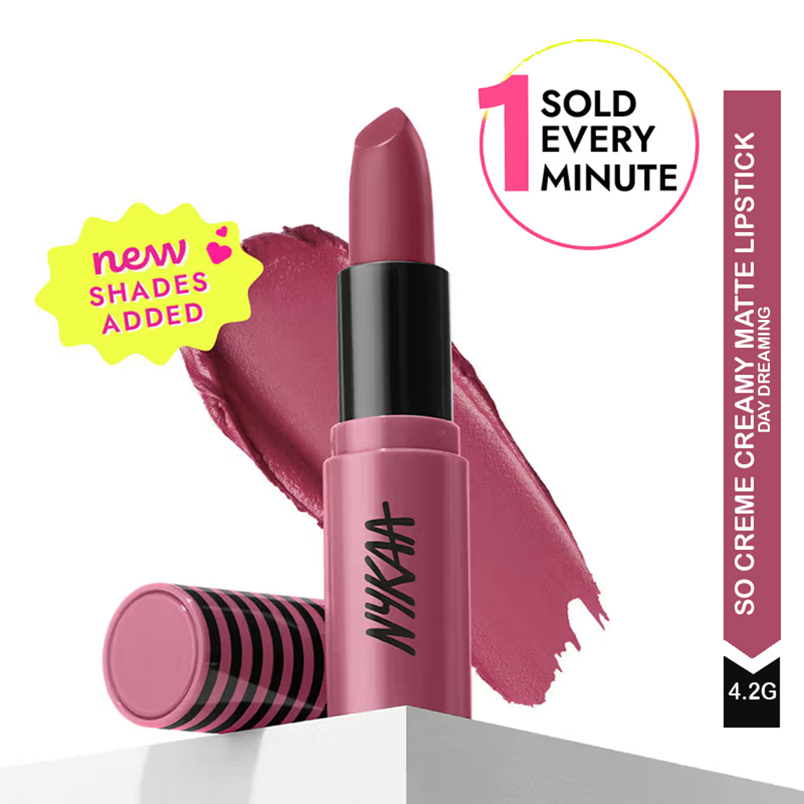 Nykaa So Creme Creamy Matte Lipstick 4.2G