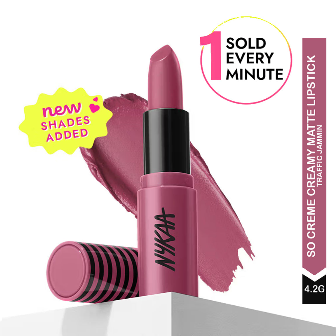 Nykaa So Creme Creamy Matte Lipstick 4.2G