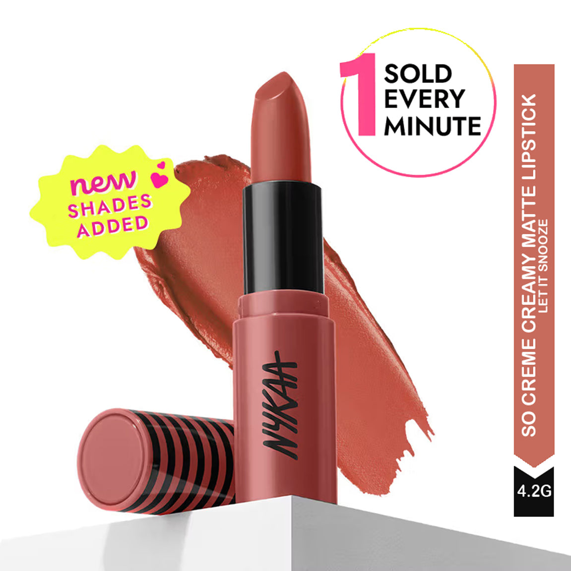 Nykaa So Creme Creamy Matte Lipstick 4.2G