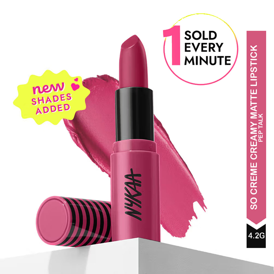 Nykaa So Creme Creamy Matte Lipstick 4.2G