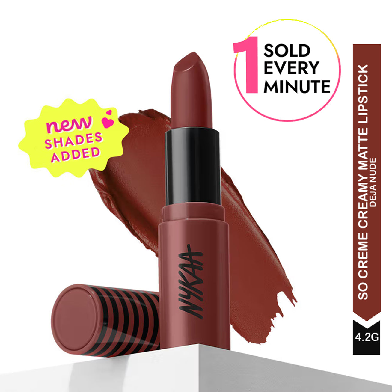 Nykaa So Creme Creamy Matte Lipstick 4.2G