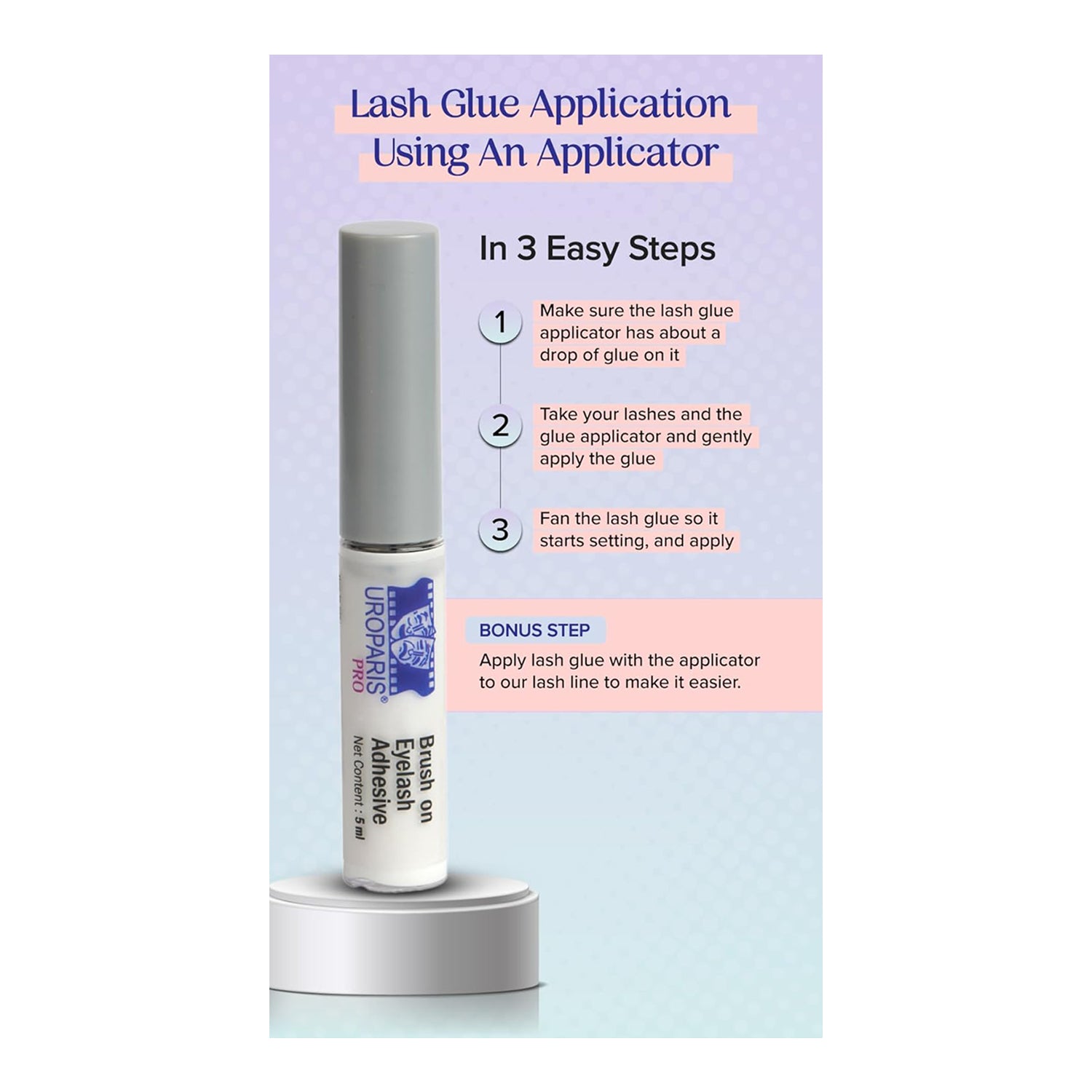 Uroparis Pro Eyelash Adhesive 5 Ml
