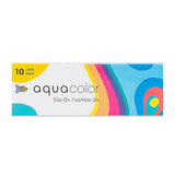 Aqua Color Contact Lenses Coco Brown